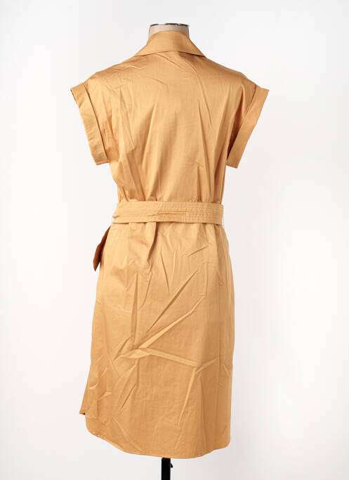 Rochie midi bej CAROLINE BISS femeie