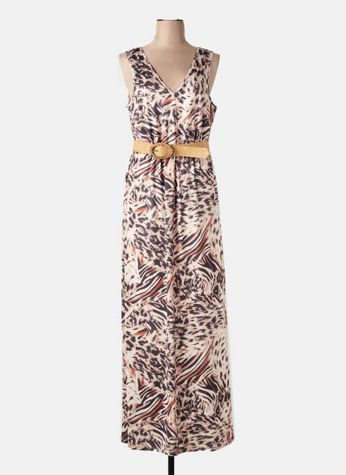 Rochie lungă maro K-DESIGN femeie