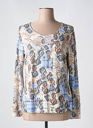 Tricou mâneci lungi mâneci lungi albastru BASLER femeie