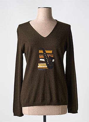 Pulover maro FUEGO WOMAN femeie