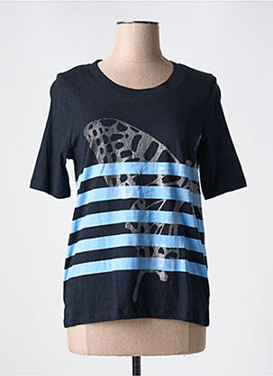 Tricou serigrafie mâneci scurte albastru GERRY WEBER femeie