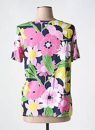 Tricou elasticitate mâneci scurte roz LEO & UGO femeie