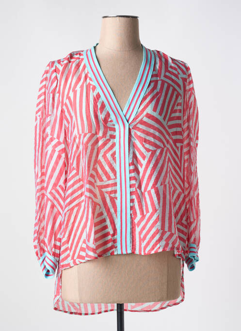 Tunică mâneci lungi roșu CAROLINE BISS femeie