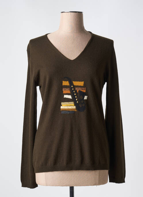 Pulover maro FUEGO WOMAN femeie