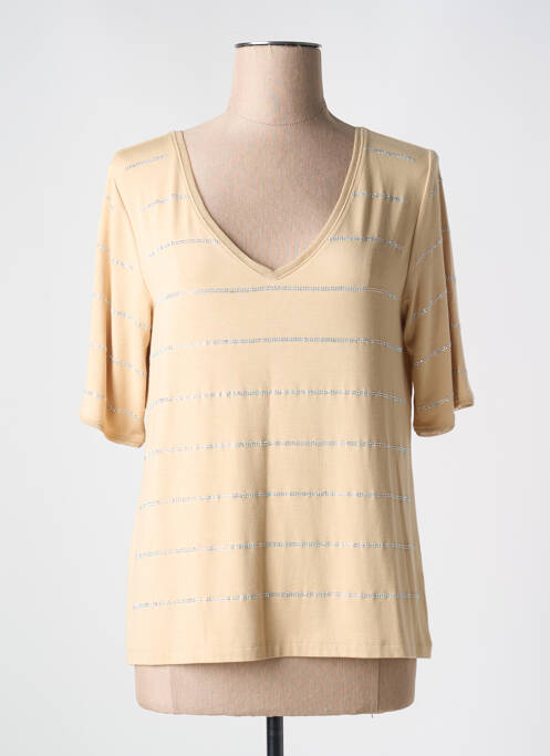 Tricou bej FUEGO WOMAN femeie