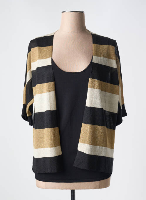 Twin-set croială cambrată negru K-DESIGN femme