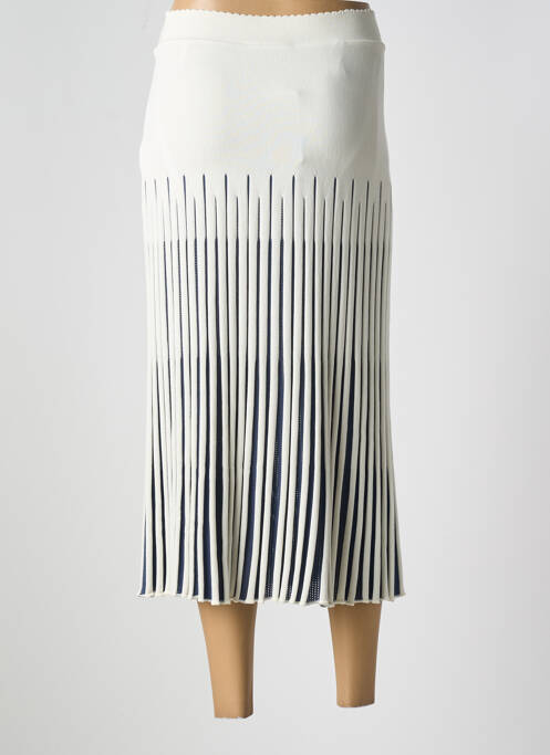 Fustă midi alb DEVERNOIS femeie