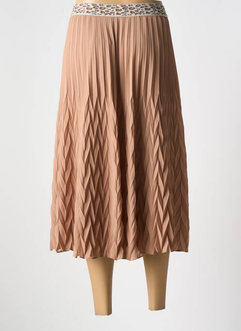 Fustă midi bej BASLER femeie