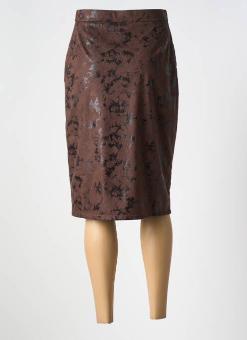 Fustă midi maro GREGORY PAT femeie