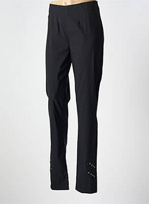 Pantalon slim negru CHALOU femeie