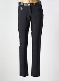 Pantalon slim talie elastică mărime normală negru GREGORY PAT femme