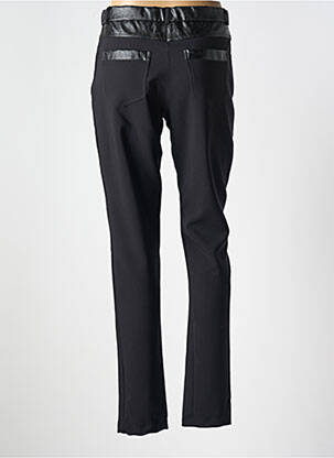 Pantalon slim talie elastică mărime normală negru GREGORY PAT femeie
