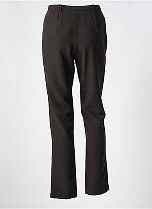 Pantalon slim talie elastică mărime normală negru GUY DUBOUIS femeie
