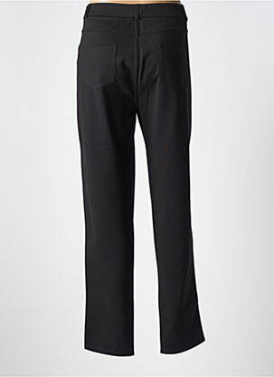 Pantalon slim elasticitate mărime normală negru LEO & UGO femeie