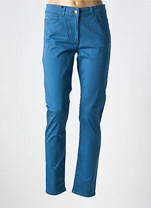 Blugi cu croială slim albastru DEVERNOIS femeie