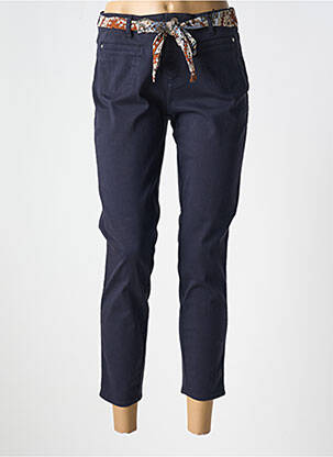 Pantalon 7/8 albastru ROSNER femeie