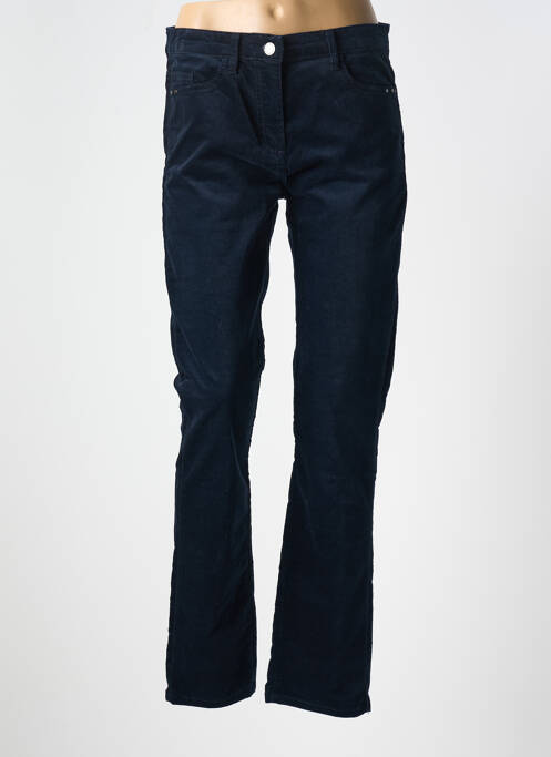 Pantalon slim albastru DEVERNOIS femeie