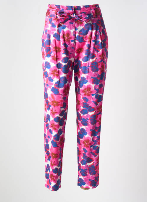 Pantalon drept roz CAROLINE BISS femeie