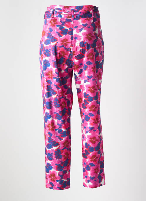 Pantalon drept roz CAROLINE BISS femeie