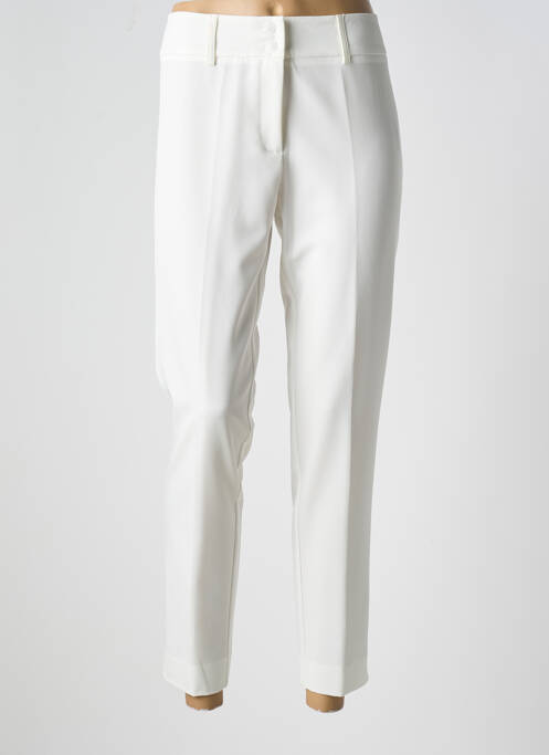Pantalon 7/8 bej DE MIGUEL femeie
