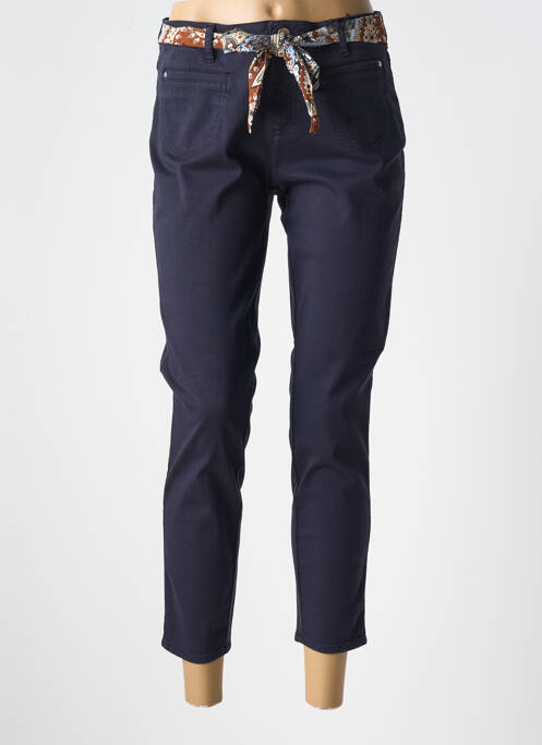 Pantalon 7/8 albastru ROSNER femeie
