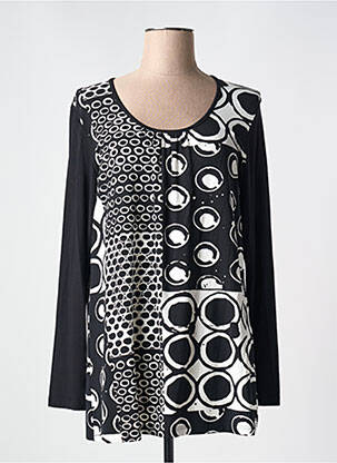 Tricou negru CHALOU femeie