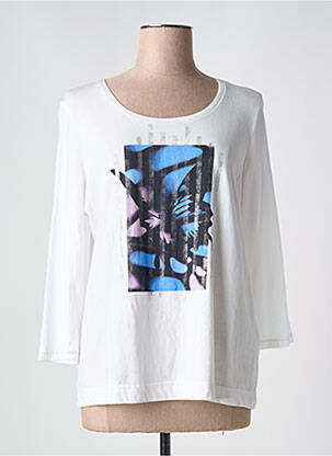Tricou mâneci 3/4 mâneci 3/4 alb GERRY WEBER femeie