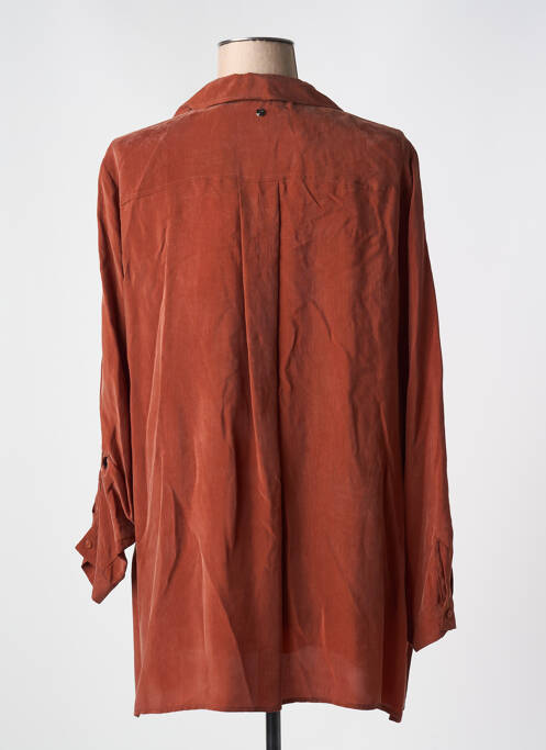 Tunică mâneci lungi guler de bluză maro GERRY WEBER femme