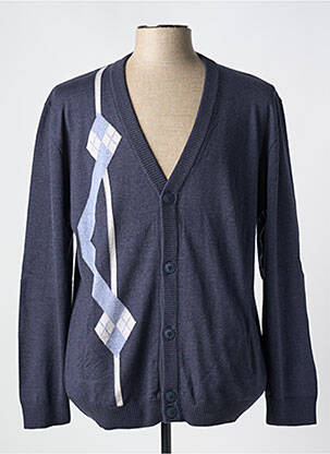 Vestă cu mâneci lungi albastru LOUIS VICTOR bărbat