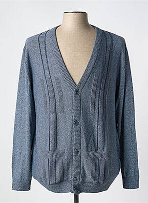 Vestă cu mâneci lungi albastru LOUIS VICTOR bărbat