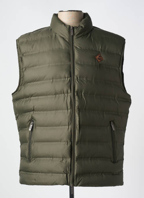 Geacă matlasată verde SHUTTON BLUE bărbat