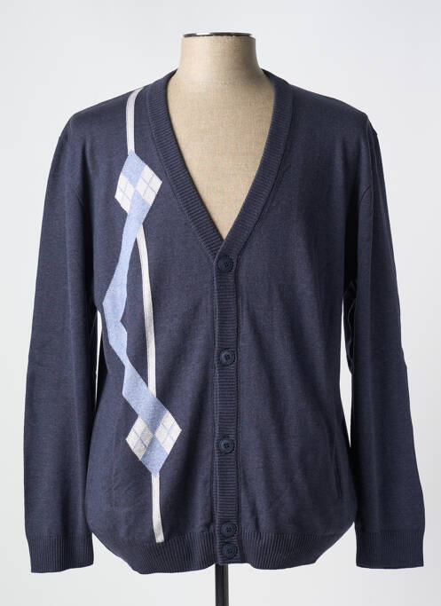 Vestă cu mâneci lungi albastru LOUIS VICTOR bărbat