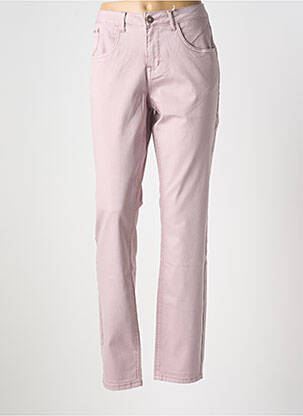 Blugi cu croială slim violet CREAM femeie