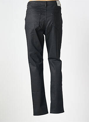 Pantalon slim țesătură acoperită mărime normală negru KANOPE femeie
