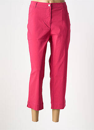 Pantalon trei sferturi roz DIANE LAURY femeie