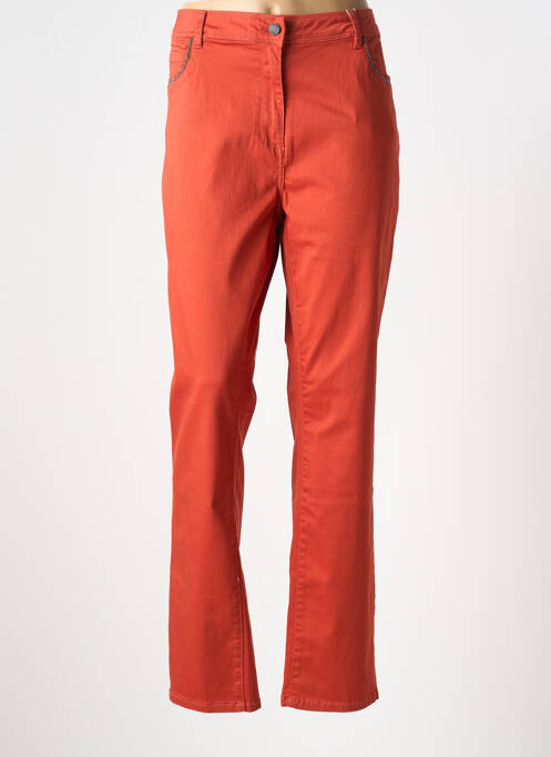 Pantalon slim portocaliu DIANE LAURY femeie