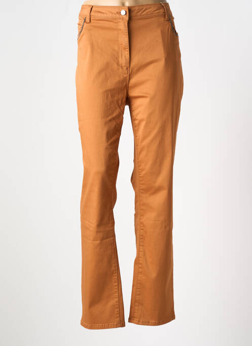 Pantalon slim galben DIANE LAURY femeie