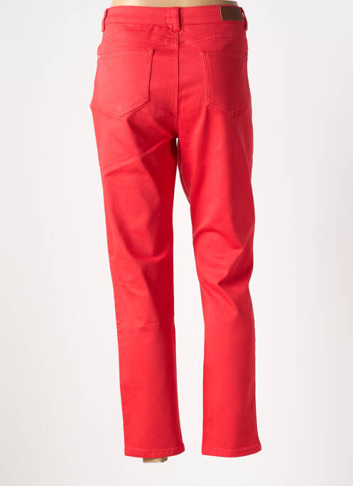 Blugi cu croială slim roșu C'EST BEAU LA VIE femeie