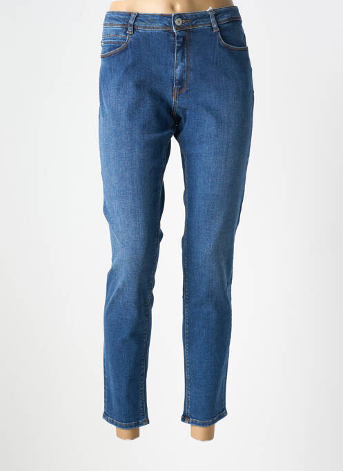 Blugi cu croială slim albastru KANOPE femeie