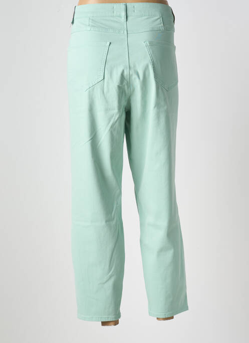 Blugi cu croială dreaptă verde TONI femeie