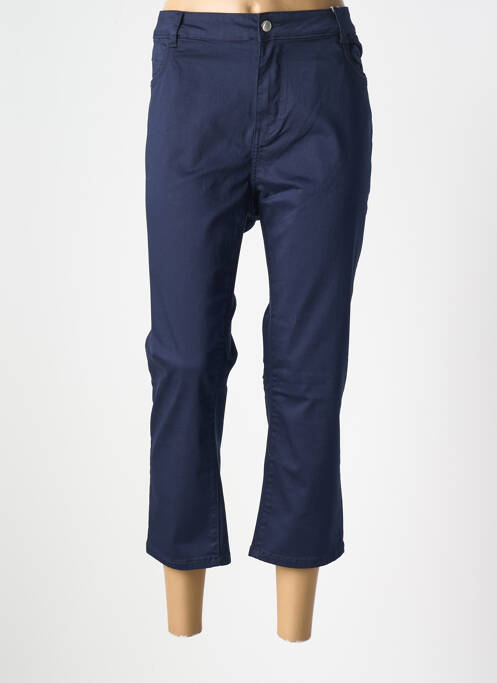 Pantalon trei sferturi albastru DIANE LAURY femeie