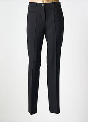 Pantalon drept țesătură crep mărime normală negru TONI femeie