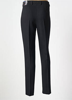 Pantalon drept țesătură crep mărime normală negru TONI femeie