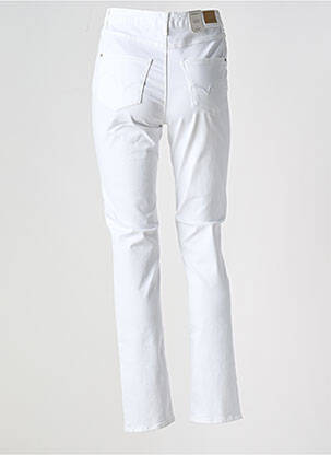 Pantalon drept elasticitate mărime normală alb KANOPE femeie