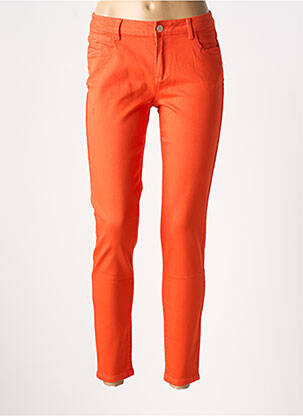 Blugi skinny roșu MORGAN femeie