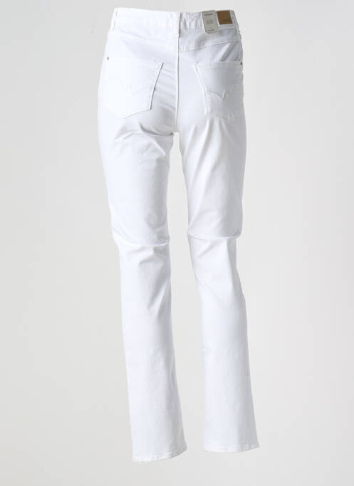 Pantalon drept alb KANOPE femeie