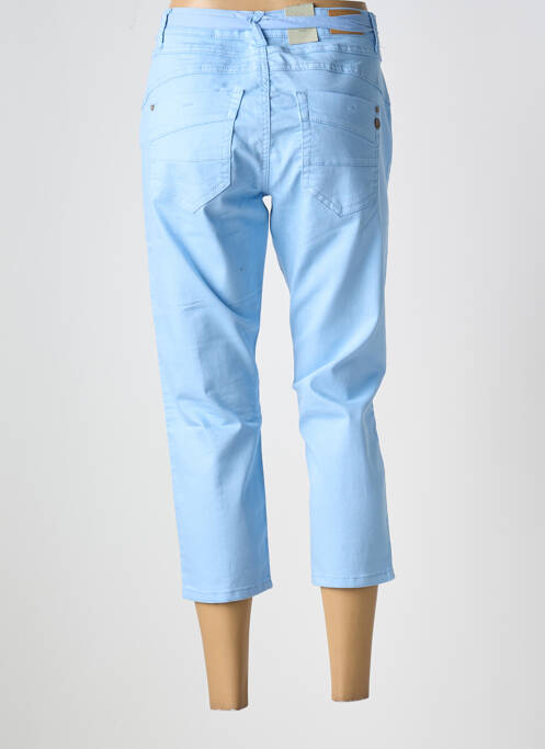 Pantalon trei sferturi albastru CREAM femeie