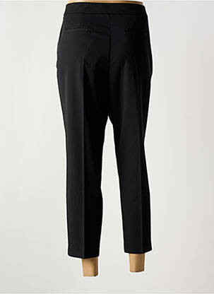 Pantalon 7/8 țesătură poplin mărime normală negru NINATI femeie