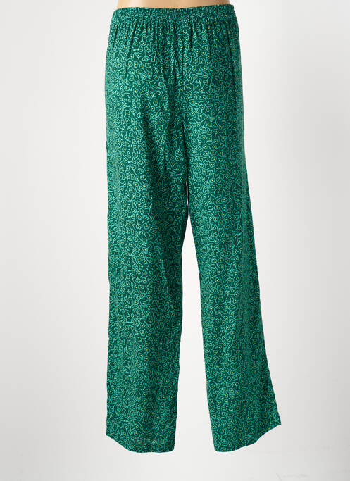 Pantalon larg verde BLA-BLA femeie