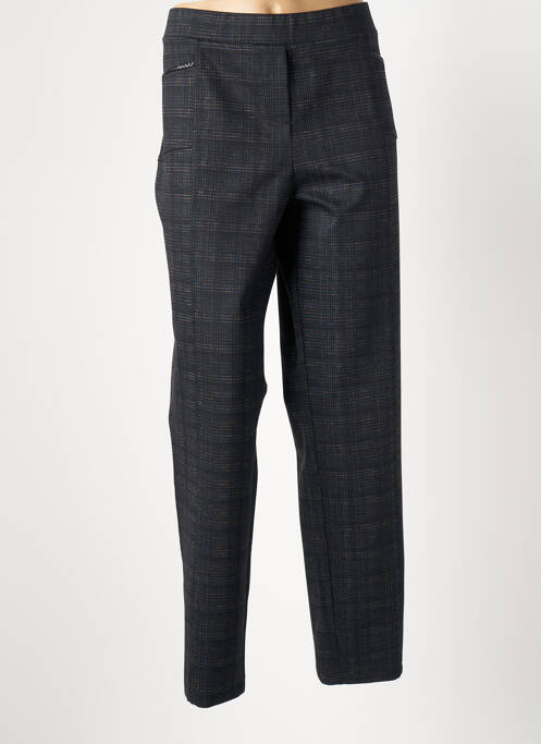 Pantalon slim talie elastică mărime normală negru HALOGENE femme